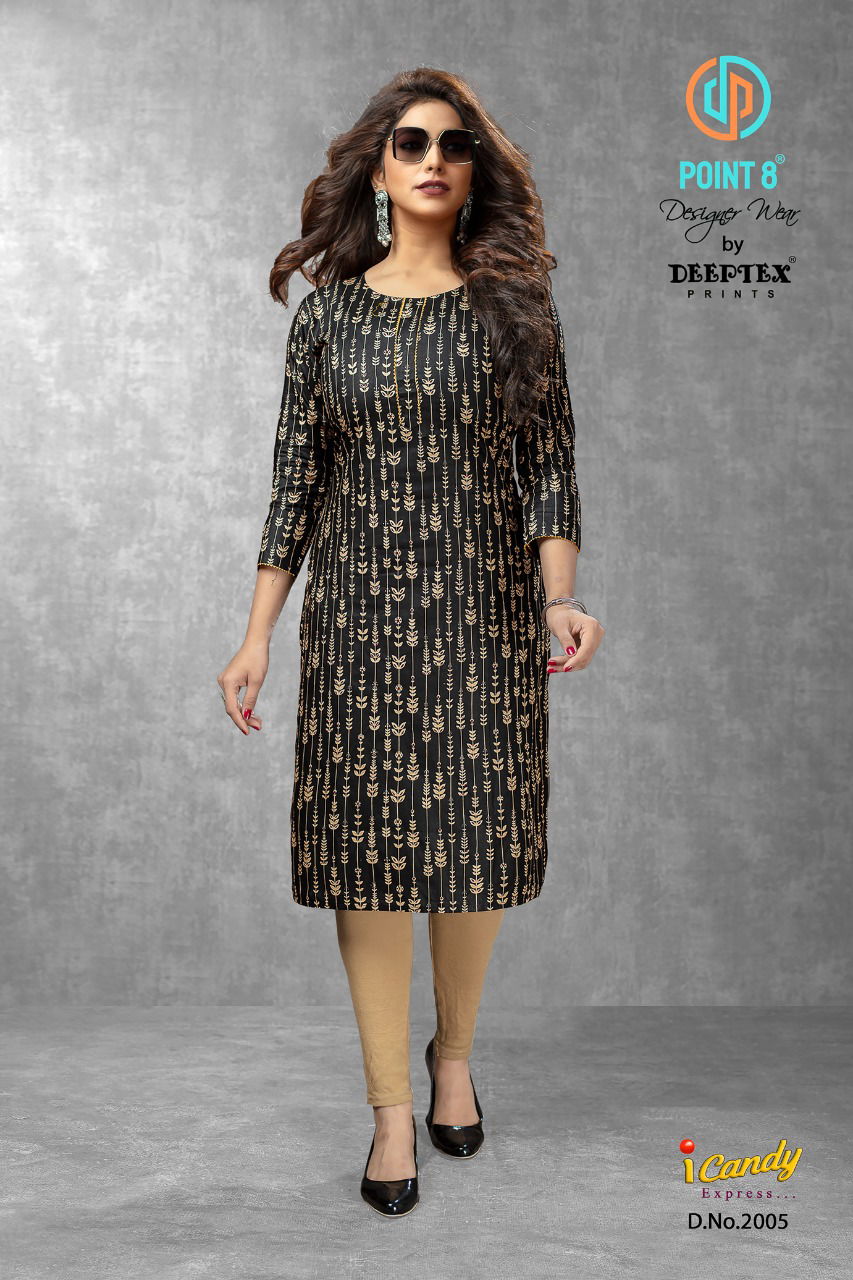 Deeptex I Candy Express 2 Cotton Printed Regular Wear Kurti Collection